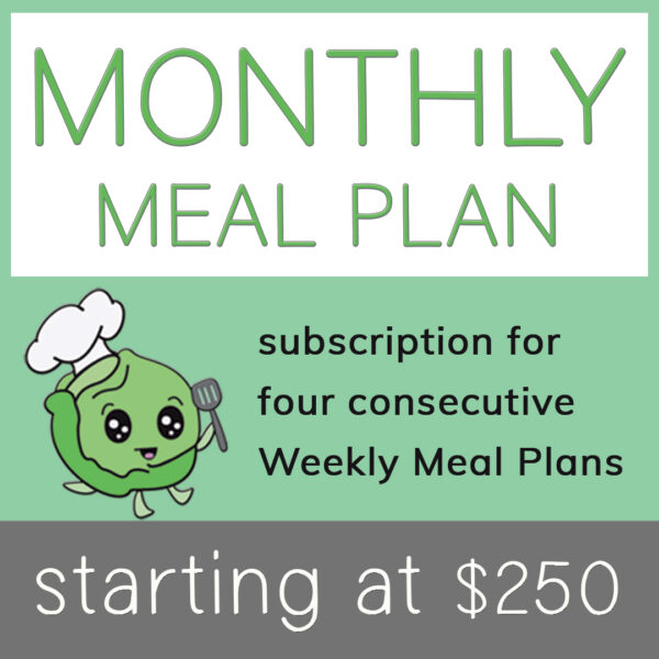 Monthly Meal Plan | The Hustle Brussel