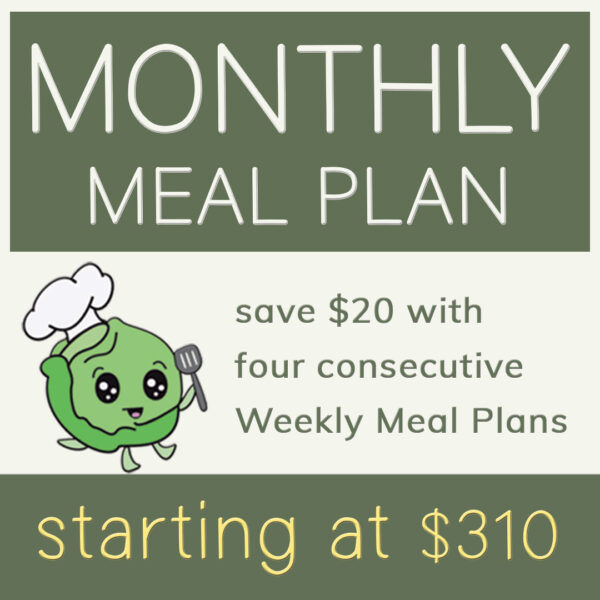 Monthly Meal Plan | The Hustle Brussel
