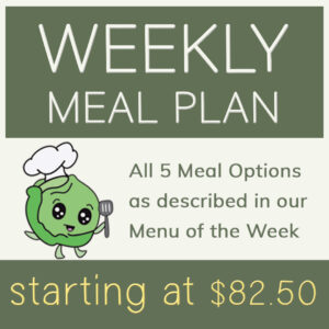 Weekly Meal Plan | The Hustle Brussel